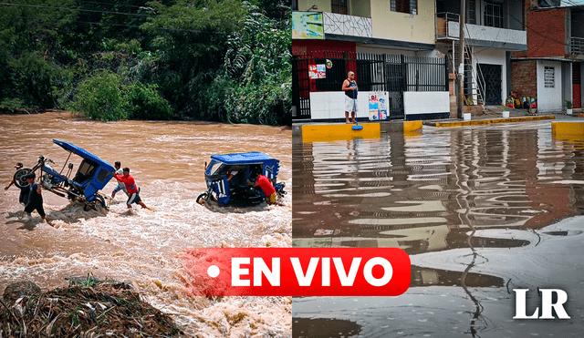 Intensas lluvias se registran en diferentes ciudades de todo el país. Foto: composición LR/Gerson Cardoso