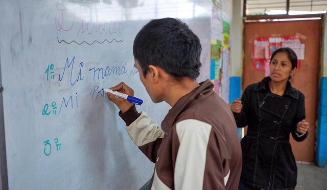 Escolares de zonas rurales tienen menores avances, según medición del Minedu. Fuente: difusión