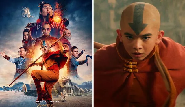 'Avatar: la leyenda de Aang' se estrena el 22 de febrero por Netflix. Foto: composición LR / captura de YouTube