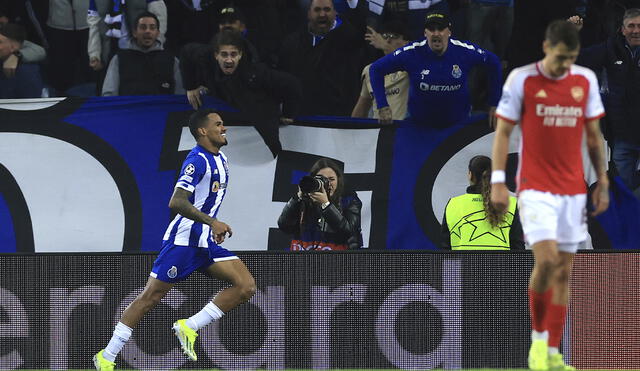 FC Porto buscará dar el golpe en el Emirates Stadium de Londres. Foto: AFP