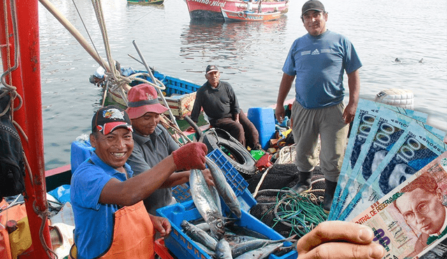 Los créditos que ofrece Produce a los pescadores sirven para financiar la compra de motores, redes, equipos de navegación y otros materiales. Foto: composición de Jazmin Ceras/La República/Andina