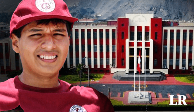 El destacado estudiante logró ingresar a la carrera de Ingeniería Civil con el puntaje más alto. Foto: composición LR/UNI