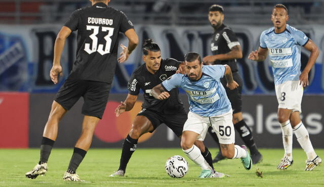Aurora y Botafogo se enfrentarán la otra semana en el partido de vuelta de la fase 2. Foto: Conmebol