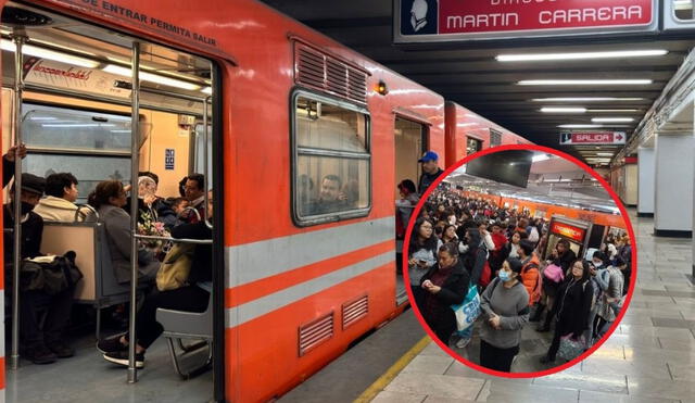 Diferentes personas en internet hicieron sentir su molestia con el servicio brindado en la Línea 3 del Metro CDMX. Foto: composición LR / @MetroCDMX