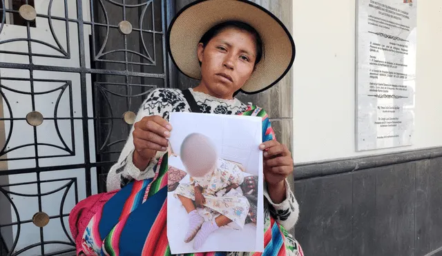 La familia es de Puno y han tenido que trasladarse hasta Arequipa para salvar a la menor. Foto: Leonela Aquino/La República