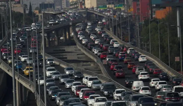 Ciudad de México es una de las ciudades con mayor tráfico en el mundo. Foto: Milenio