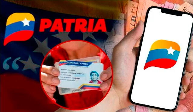  El&nbsp;Sistema Patria&nbsp;es una plataforma creada por Nicolás Maduro para entregar diversos bonos. Foto: composición LR/Patria   