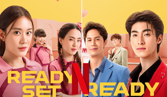 'Preparadas, listas, ¡amor!' o 'Ready, Set, Love' es protagonizada por Kemisara Paladesh y Pongtiwat Tangwancharoen. Foto: composición LR/Netflix