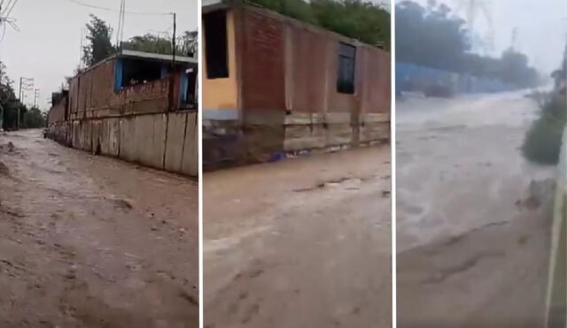 La zona de Cercado de Ica también resultó perjudicada por las lluvias. Foto: composición LR/Facebook/Caraveli y sus distritos