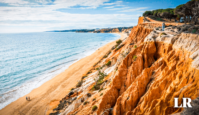 Ubicada en el sur de Portugal, Praia da Falésia es más que un destino de vacaciones. Foto: Composición LR / Gerson Cardoso / Jacek_Sopotnicki iStock