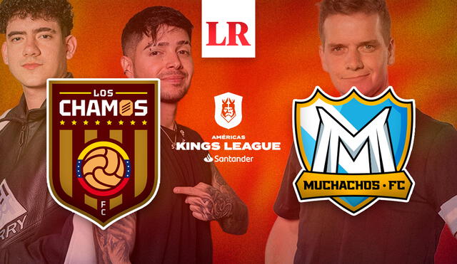 El debut de Los Chamos FC en la Kings League Américas será este domingo 25 de febrero. Foto: composición LR / KLA