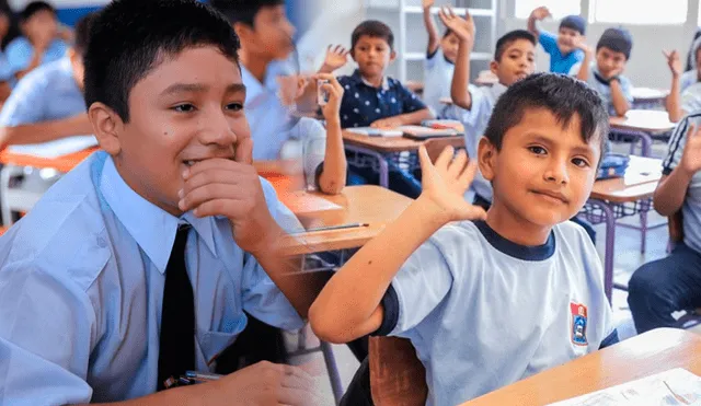 El inicio del año escolar 2024 dependerá de cada región, dijo la ministra de Educación. Foto: composiciónLR/Andina