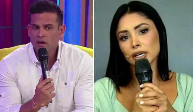 Christian Domínguez y Pamela Franco culminaron su relación de 4 años luego de que él le fuera infiel. Foto: Composición LR/Captura América TV