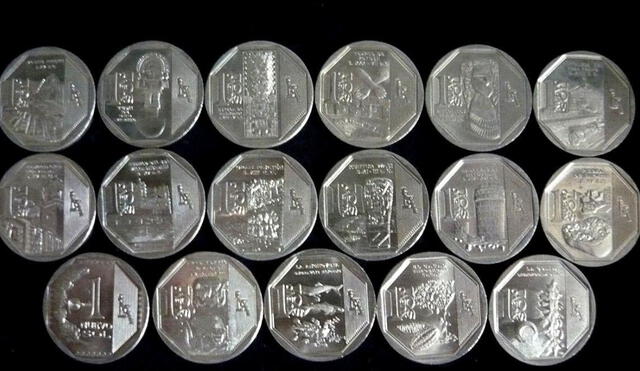 Si tienes muchas monedas de S/1 con diseño especial del BCR, es probable que alguna de ellas valga una buena suma de dinero. Foto: Panamericana TV