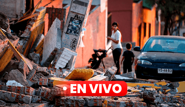 Conoce en dónde fue el epicentro del último temblor de HOY, en Chile, según el CSN. Foto: composición LR/AFP