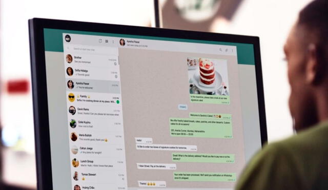 WhatsApp Desktop es una versión diferente de WhatsApp Web. Foto: Descargándolo