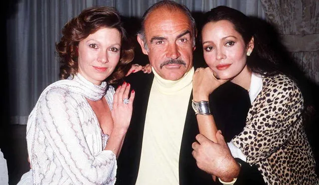 Pamela Salem  junto a Sean Connery.