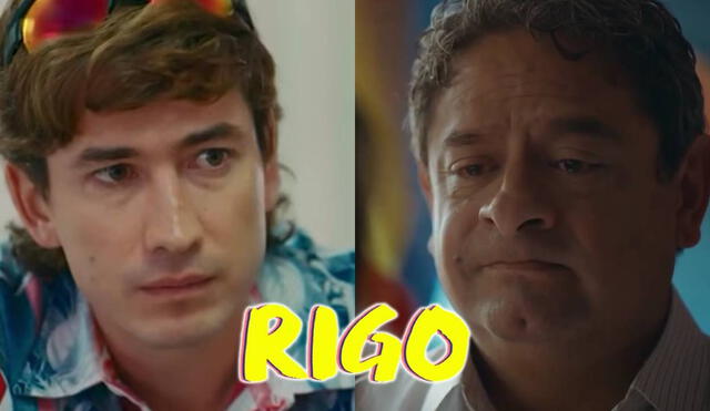 Rigo y Tiberio estarán en serios problemas en el nuevo capítulo de la novela colombiana. Foto: composición LR/RCN