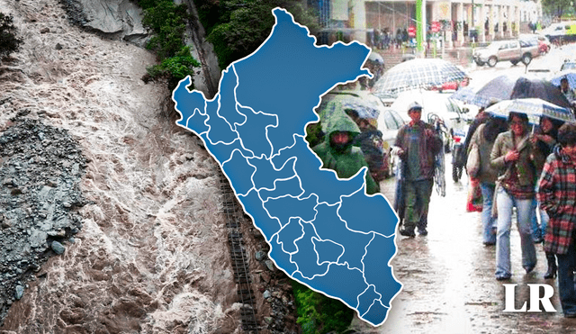 Lluvias persistirán en todo el Perú, de acuerdo a Senamhi. Foto: composición LR/Andina/La República