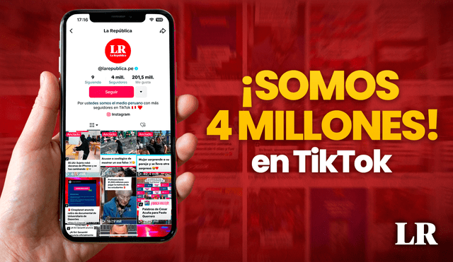 La República se encuentra en TikTok como @larepublica.pe. Foto: composición de Gerson Cardoso/La República