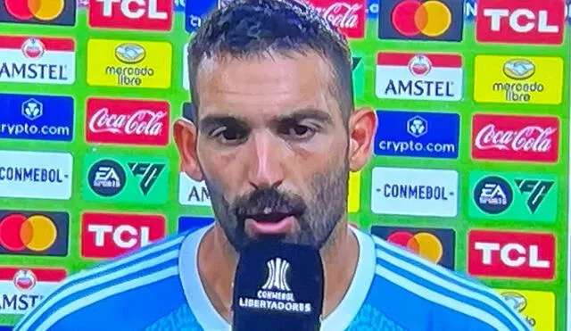 Martín Cauteruccio llegó a Sporting Cristal en el presente mercado de fichajes. Foto: captura de ESPN 5