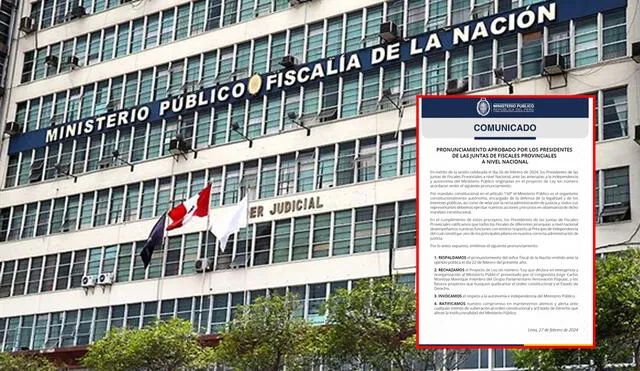 Fiscales Supremos de Lima Centro ya habían rechazado iniciativa legislativa. Foto: composición LR/El Peruano