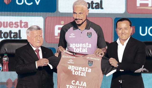 El Depredador fue presentado como el nuevo refuerzo del club trujillano. Foto: difusión