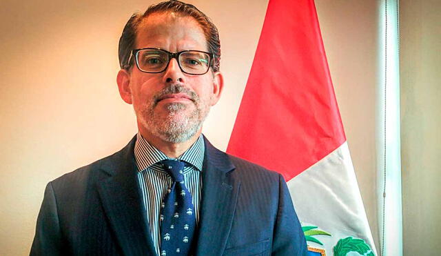 Ignacio Higueras Hare es viceministro de Relaciones Exteriores y embajador del Servicio Diplomático de la República. Foto: Andina