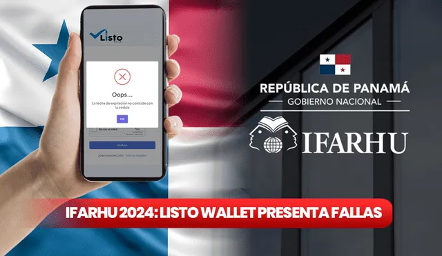 Beneficiarios reportan dificultades para acceder a Listo Wallet y confirmar la recepción del pago del PASE-U. Foto: composición LR/Ifarhu/Freepik