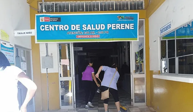 Bebé fue trasladado hacia un hospital de mayor complejidad, en La Merced. Foto: Minsa