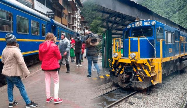 Tren de Machu Picchu. Foto: composición LR/Andina