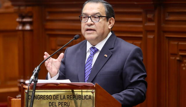 Alberto Otárola mencionó una serie de iniciativas que el Congreso debería priorizar. Foto: Congreso