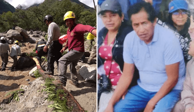 Pobladores de Machu Picchu brindan apoyo a la familia afectada. Foto: composición LR/La República