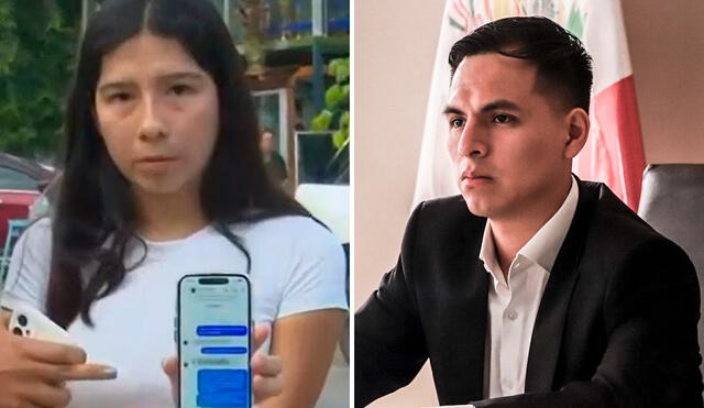 La influencer de 22 años recibió mensajes intimidatorios por parte de Franco Vidal. Foto: composición LR/ATV