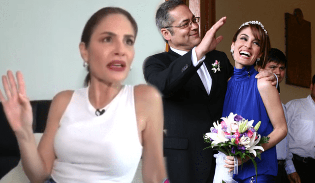 Mávila Huertas y Roberto Reategui se casaron por civil en noviembre de 2009. Foto: composición LR/ATV/Difusión