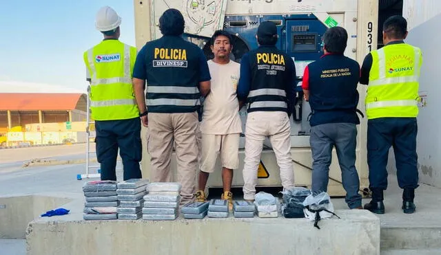 La PNP investiga a qué cartel pertenecería la droga decomisada con destino a Países Bajos. Foto: PNP