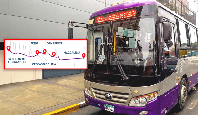 MTC busca garantizar la continuidad del servicio que ofrecía el corredor morado. Foto: composición LR/Andina