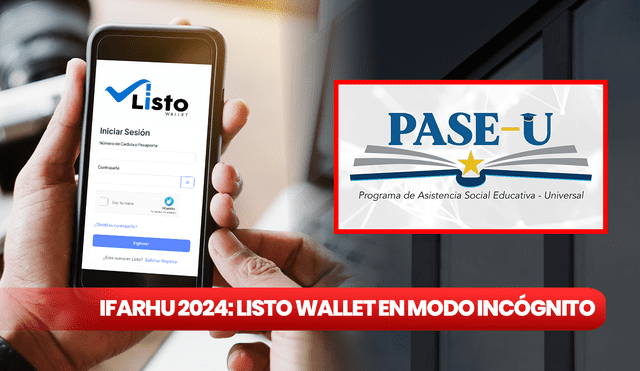 Billetera digital Listo Wallet ya se encuentra habilitada a través de la venta de incógnito de Google. Foto: composición LR/Ifarhu/Listo Wallet/Shutterstock Billetera digital Listo Wallet ya se encuentra habilitada a través de la venta de incógnito de Google. Foto: composición LR/Ifarhu/Listo Wallet/Shutterstock