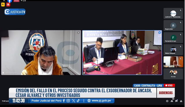 Juzgado Nacional dictó sentencia a César Álvarez por caso La Centralita