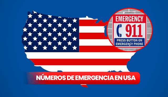 En estados Unidos, el 911 es un número de emergencia, pero ¿sabías que existen otros más para los inmigrantes? Foto: composición LR/Freepik