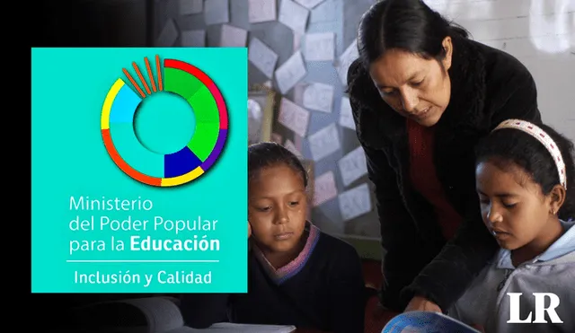 El Ministerio de Educación de Venezuela depositará la primera quincena de marzo 2024. Foto: composición Fabrizio Oviedo/LR/MPPE