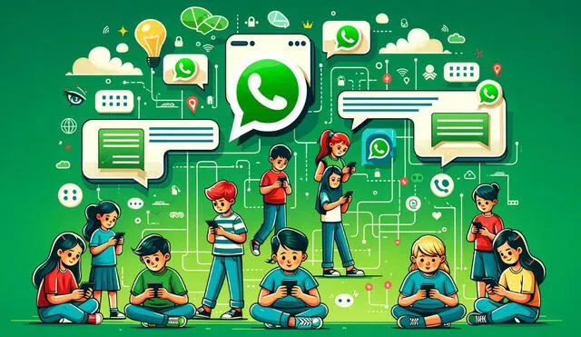 En España, la edad mínima para usar WhatsApp será de 16 años. Foto: ChatGPT/Composición LR