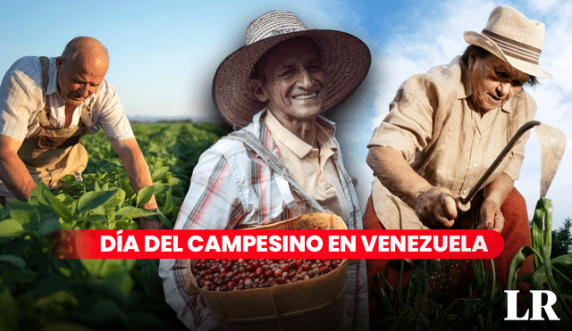 El Día del Campesina en Venezuela se festeja el 5 de marzo. Foto: composición Fabrizio Oviedo/LR/Freepik