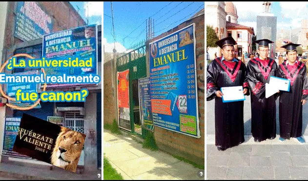 Muchos usuarios en TikTok quedaron sorprendidos con las imágenes de la universidad. Foto: composición LR/TikTok/@joaquialterno