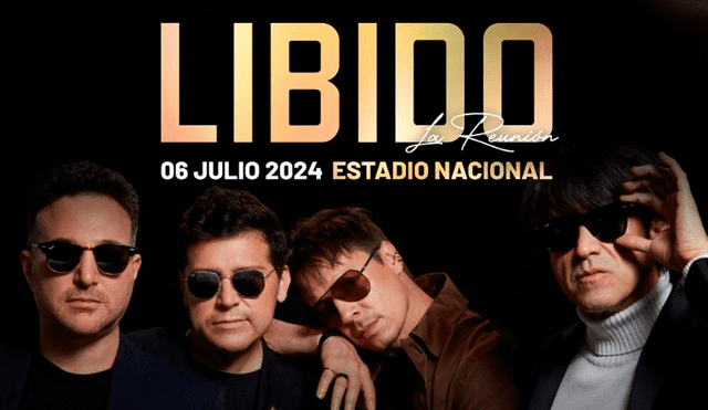 Libido se reunirá con sus miembros fundadores por única vez este 2024. Foto: Instagram/Masterlive Perú