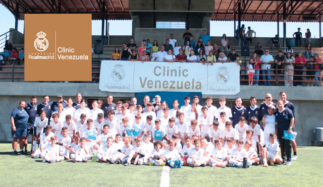 Fundación Real Madrid ya estaba instalada previamente en Venezuela. Foto: Fundación Real Madrid Clinics Venezuela (@frmclinicsvzla)/Instagram