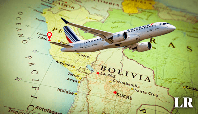 El vuelo directo más largo registrado en la historia se prolongó por cerca de 20 horas y 19 minutos. Foto: composición LR/Freepik/Air France Peru
