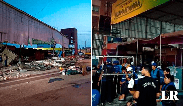 Los comerciantes denunciaron que la liberación de espacios se realizó de manera ilegal. Foto: composición Jazmin Ceras LR/ Facebook El fiscalizador