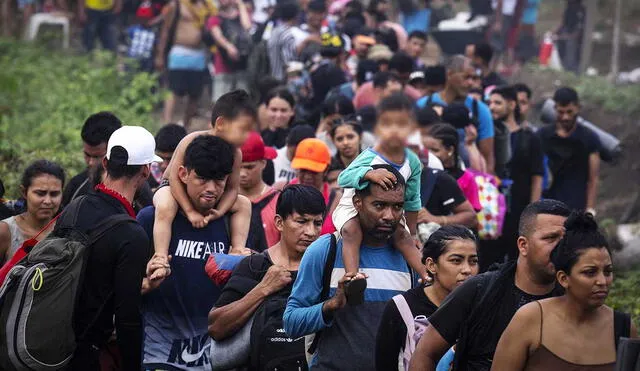 Según la OIM, la mayoría de los migrantes fallecieron por ahogamiento. Foto: AFP