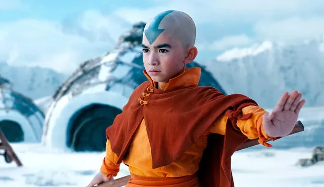 ‘Avatar: la leyenda de Aang’ ocupa el puesto 1 de las series más vistas en Netflix en todo el mundo. Foto: Netflix